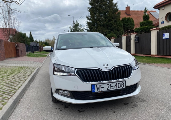 Skoda Fabia cena 39900 przebieg: 115946, rok produkcji 2020 z Marki małe 436